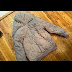 Abercrombie Kids fur lined coat